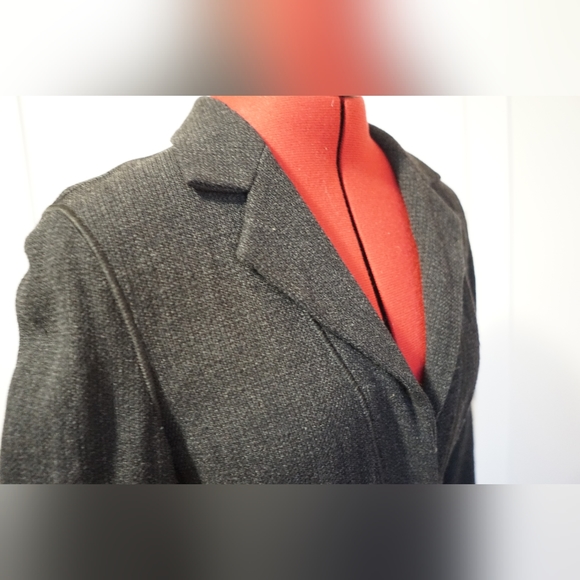 Dark grey wool Armani blazer - Picture 3 of 6